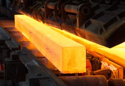 تولید بیش از ۱۱۲ هزار شمش فولادی توسط چادرملو