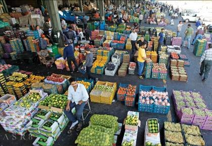 قیمت میوه و صیفی در میدان مرکزی میوه و تره‌بار اعلام شد